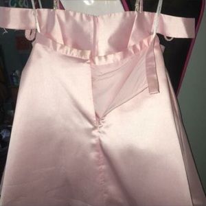 Jovani blush pink homecoming dress